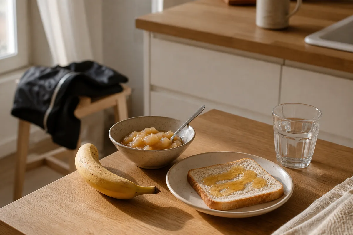 Que manger avant de courir, selon l'heure et la distance